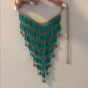 Turquoise Beaded Necklace